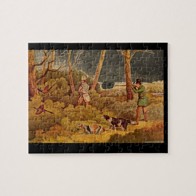 Pheasant Shooting', Henry_Engravings Jigsaw Puzzle (Horizontal)