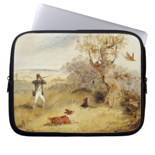 Pheasant Shooting (oil on canvas) 2 Laptop Sleeve