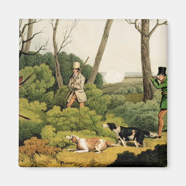 'Pheasant Shooting', pub. by Thomas McLean, 1820 ( Magnet (Front)