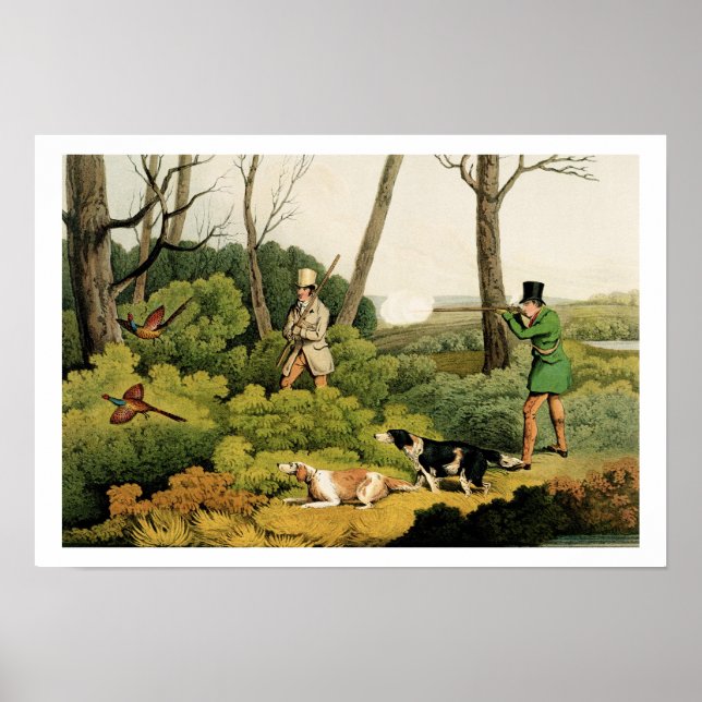 'Pheasant Shooting', pub. by Thomas McLean, 1820 ( Poster (Front)