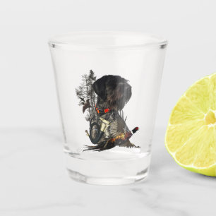 Pheasant shot glass
