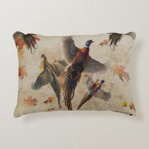 Pheasant  tapestry poster acrylic print triptych k decorative cushion