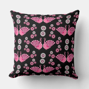 Pheasants Peacock Art Cushion