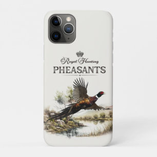 Pheasants, Royal Hunting Art iPhone 11 Pro Case