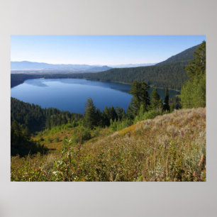 Phelps Lake III at Grand Teton National Park Poster