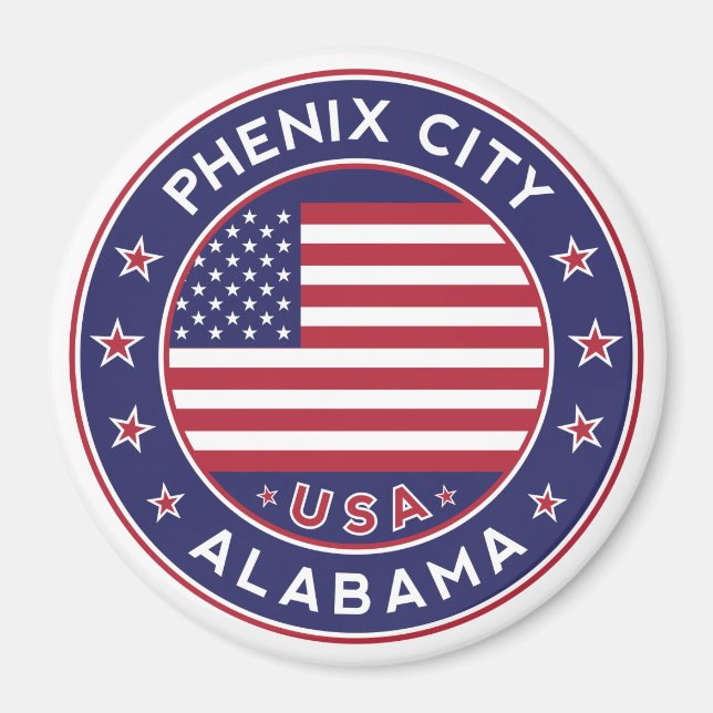 Phenix, Alabama Magnet (Front)