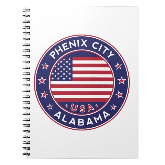 Phenix, Alabama Notebook (Front)