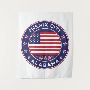 Phenix City, Alabama Tapestry