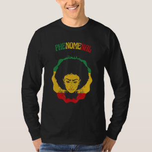 Phenomenal Black Woman Black History Month African T-Shirt