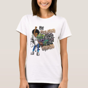 Phenomenal Woman My Melanin Game Is Strong Black G T-Shirt