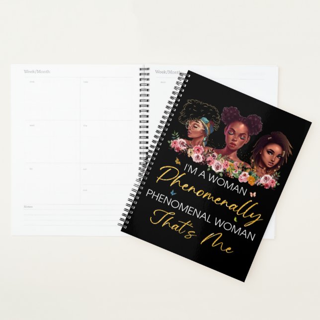 Phenomenal woman Planner (Display)