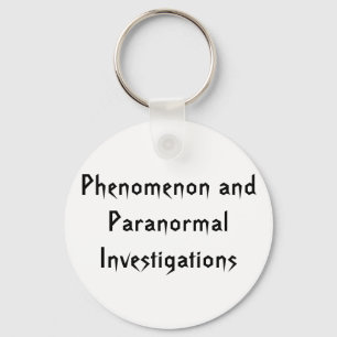 Phenomenon and Paranormal Investigations Key Ring