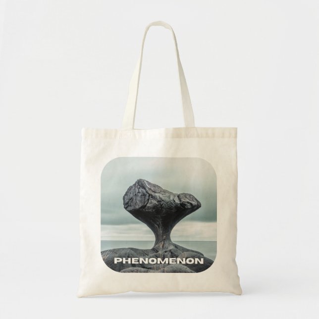 Phenomenon Kannesteinen Rock Ocean Waves Norway Tote Bag (Front)