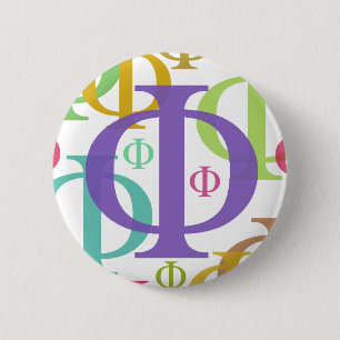 Phi 6 Cm Round Badge