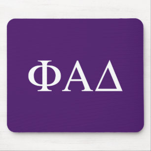 Phi Alpha Delta Greek Letters Mouse Pad