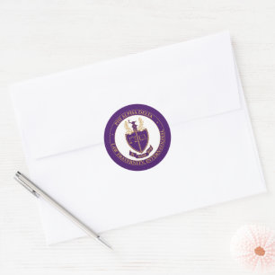 Phi Alpha Delta Logo Classic Round Sticker