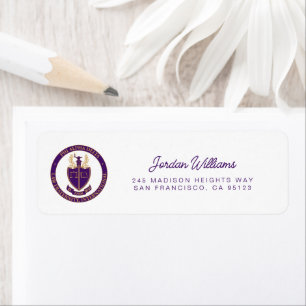 Phi Alpha Delta Logo Return Address Label