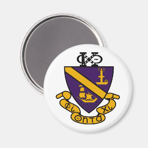 Phi Chi Theta Colour Crest Magnet