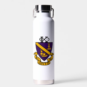Phi Chi Theta Colour Crest Water Bottle
