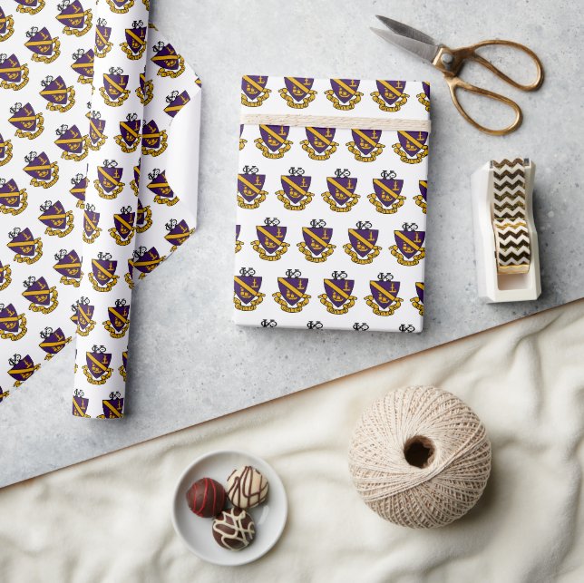 Phi Chi Theta | Colour Crest Wrapping Paper (Crafts)