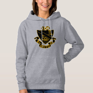 Phi Chi Theta Crest | Gold and Black Hoodie