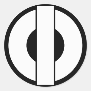 PHI CLASSIC ROUND STICKER