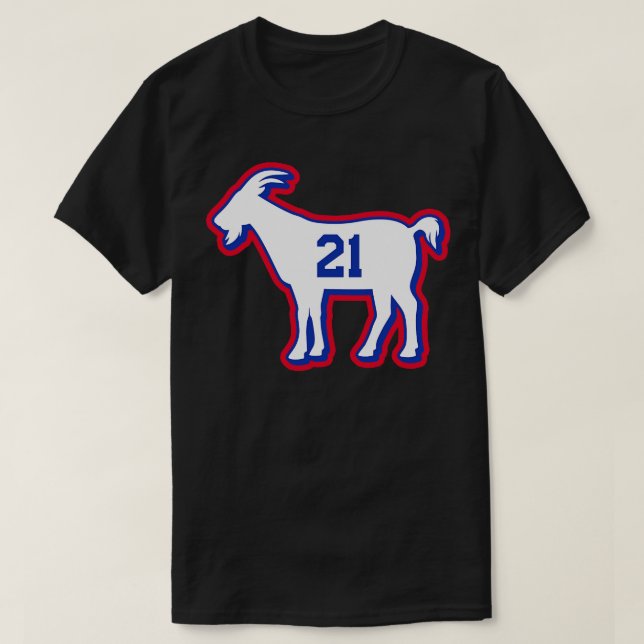 PHI GOAT 21 Red T-Shirt (Design Front)
