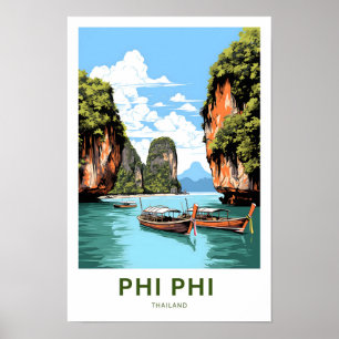 Phi Phi Thailand Travel Print