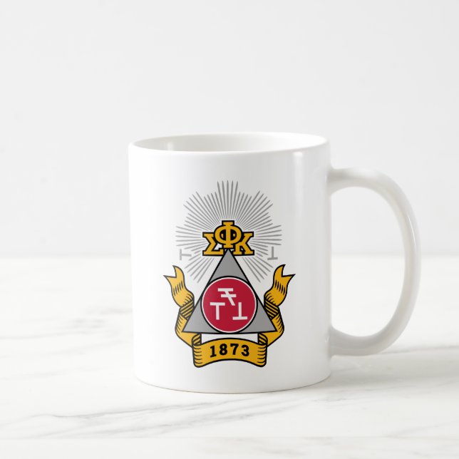 Phi Sigma Kappa Crest Coffee Mug (Right)