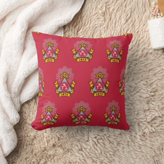 Phi Sigma Kappa Crest Cushion (Blanket)