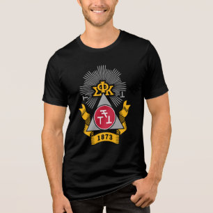 Phi Sigma Kappa Crest Tri-Blend Shirt