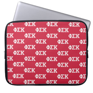 Phi Sigma Kappa Letters Laptop Sleeve