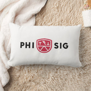 Phi Sigma Kappa Logo Lumbar Cushion