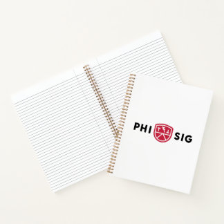 Phi Sigma Kappa Logo Notebook