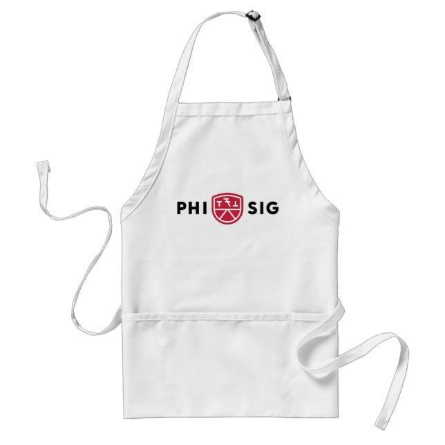 Phi Sigma Kappa Logo Standard Apron (Front)