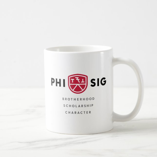 Phi Sigma Kappa Principles Coffee Mug (Right)