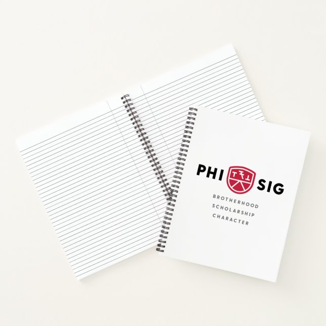 Phi Sigma Kappa Principles Notebook (Inside)