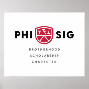 Phi Sigma Kappa Principles Poster