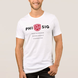 Phi Sigma Kappa Principles Tri-Blend Shirt