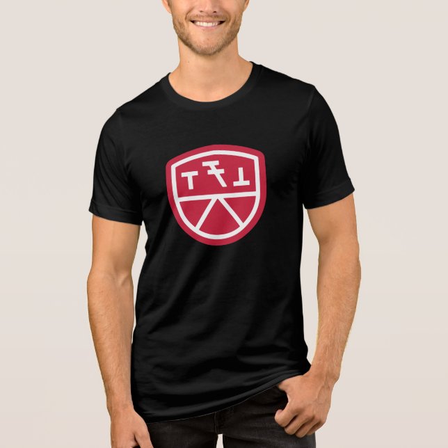 Phi Sigma Kappa Shield Tri-Blend Shirt (Front)