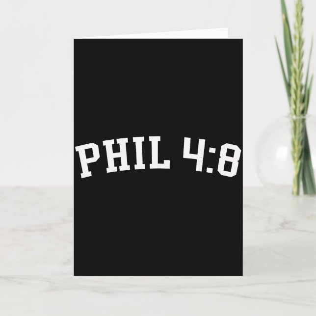 Phil 4_8  card (Front)