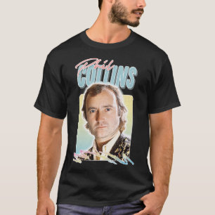 Phil Collins 80s Retro Aesthetic Design T-Shirt