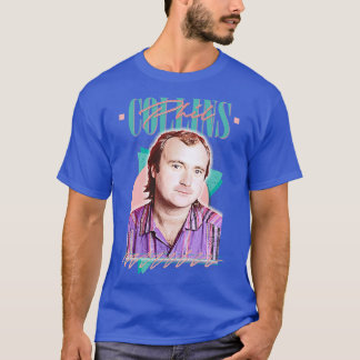 Phil Collins Retro 80s Aesthetic Fan Design Kids H T-Shirt