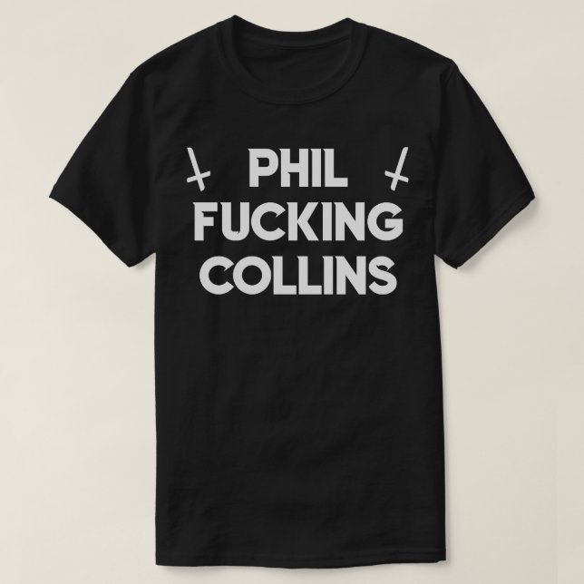 Phil Collins T-Shirt (Design Front)