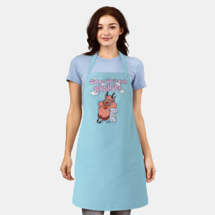 Phil - Giving Up is for Rookies Apron