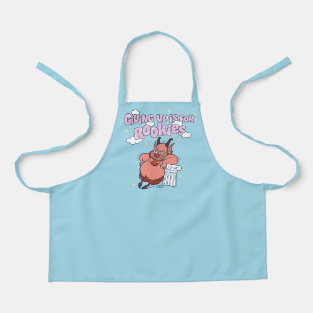 Phil - Giving Up is for Rookies Apron (Front)