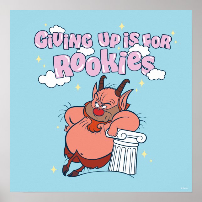 Phil - Giving Up is for Rookies Poster (Front)