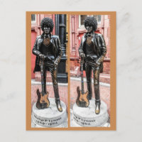Phil Lynott Statue, Dublin, Ireland