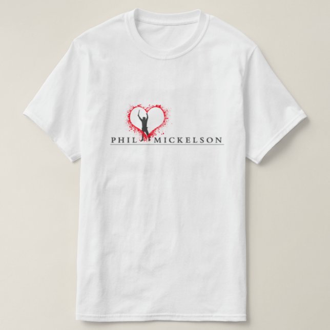 phil mickelson t-shirt (Design Front)