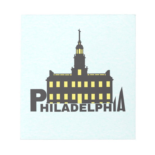 Philadelphia 1 notepad (Front)